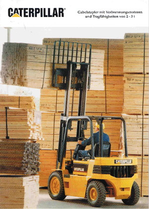 Stivuitoare frontale diesel Caterpillar VC 60 E