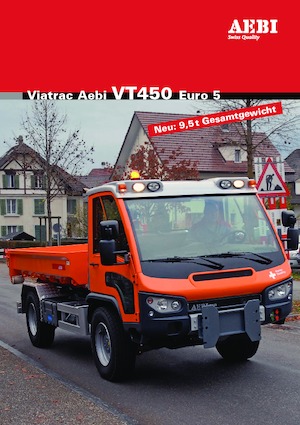 Vehicule municipale multifuncționale diesel Aebi VT 450 Vario