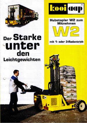 Stivuitoare montate pe camion Diesel Kooi-Aap W 2-3 V