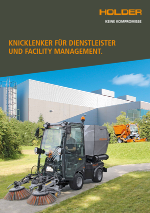 Vehicule municipale multifuncționale diesel Holder X 30