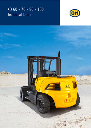 Stivuitoare frontale diesel OM XD 80