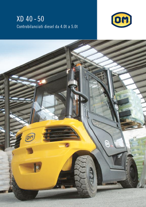 Stivuitoare frontale diesel OM XD 40