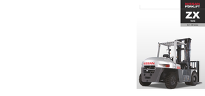 Stivuitoare frontale diesel Nissan ZX 80