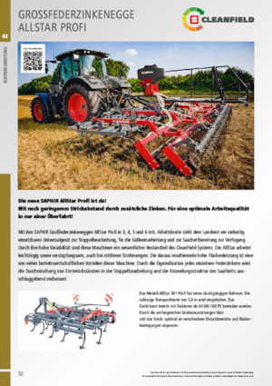 Grape cu disc-zinc Saphir AllStar 401 Profi 