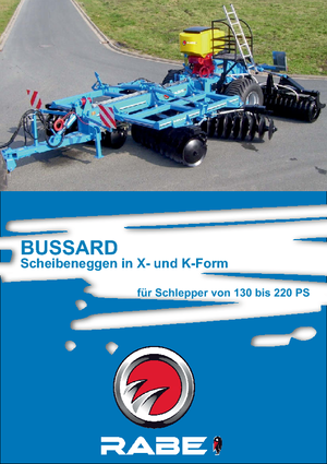 Grape cu disc-zinc Rabe Bussard JPR 52 C