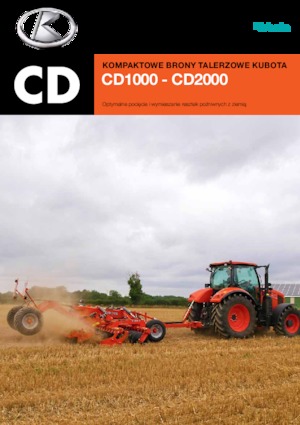 Grape cu disc-zinc Kubota CD2400F