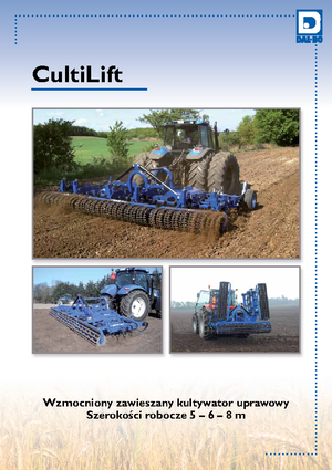 Grape cu disc-zinc DAL-BO CultiLift 800