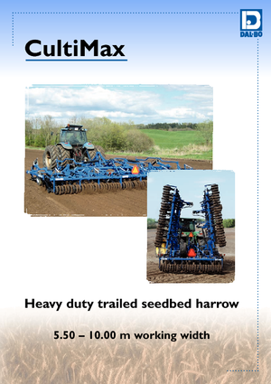 Grape cu disc-zinc DAL-BO CultiMax 550