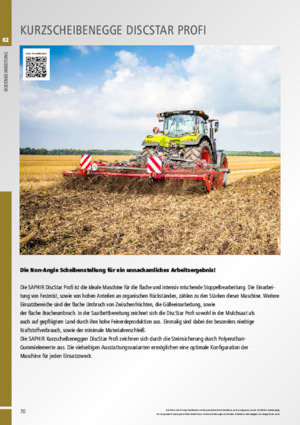 Grape cu disc-zinc Saphir DiscStar 305 Profi