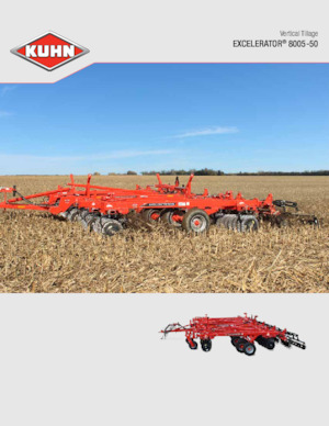 Grape cu disc-zinc Kuhn Excelerator 8005-50