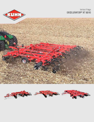 Grape cu disc-zinc Kuhn Excelerator 8010-25
