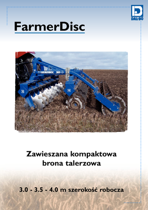 Grape cu disc-zinc DAL-BO FarmerDisc 300