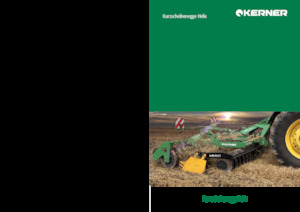 Grape cu disc-zinc Kerner Helix H 550