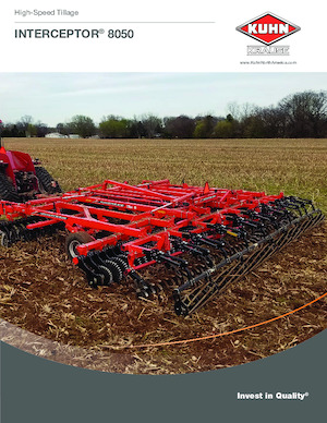 Grape cu disc-zinc Kuhn Interceptor 8050-25