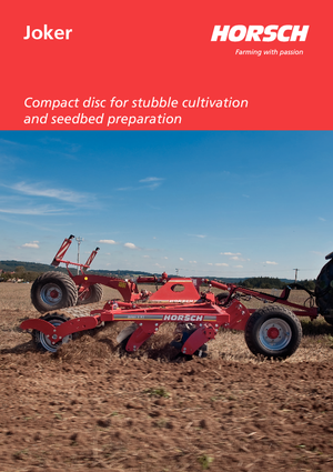 Grape cu disc-zinc Horsch Joker 10 RT