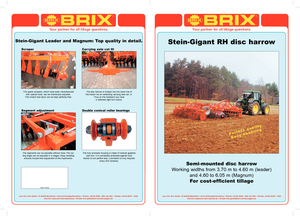 Grape cu disc-zinc Brix Leader 415