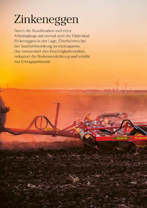 Grape cu disc-zinc Väderstad NZ Mounted 500