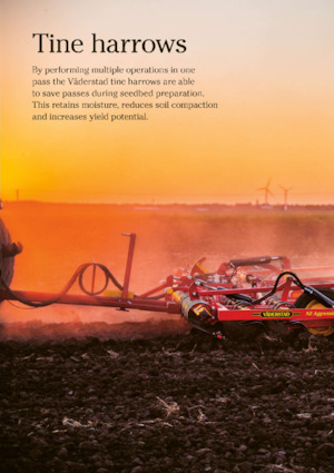 Grape cu disc-zinc Väderstad NZ Mounted 500