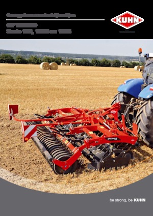 Grape cu disc-zinc Kuhn Optimer 403