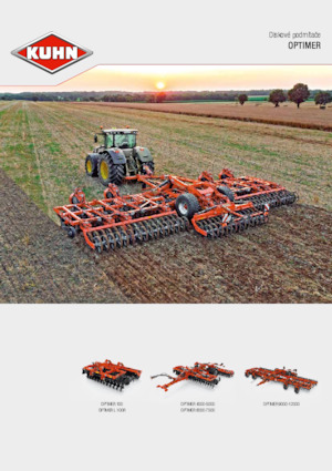 Grape cu disc-zinc Kuhn Optimer L 350