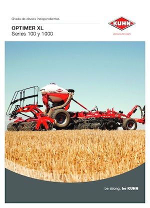 Grape cu disc-zinc Kuhn Optimer XL 400