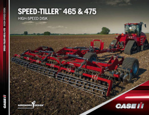 Grape cu disc-zinc Case IH Speed-Tiller 475 41