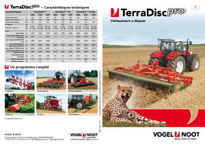 Grape cu disc-zinc Vogel & Noot TerraDisc 500 Hydro