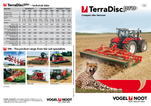 Grape cu disc-zinc Vogel & Noot TerraDisc 500 Hydro