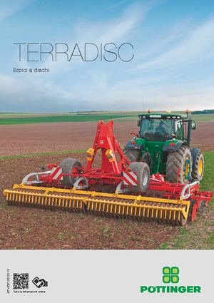 Grape cu disc-zinc Pöttinger Terradisc  5001 T