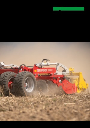 Grape cu disc-zinc Pöttinger Terradisc 8001 T