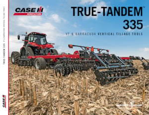 Grape cu disc-zinc Case IH True-Tandem 335 VT 42