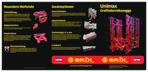 Grape cu disc-zinc Brix Unimax 500 H