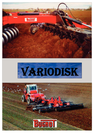 Grape cu disc-zinc Bugnot Variodisk 230-72