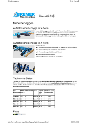 Grape cu disc-zinc Bremer Xylon 590