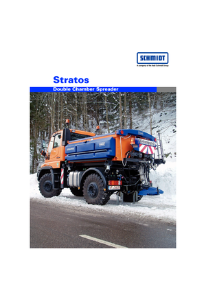 Dispozitive de îngrășăminte cu cameră dublă Schmidt Stratos D 14 VCL