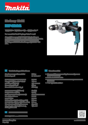 Burghie și șurubelnițe Makita DP4003