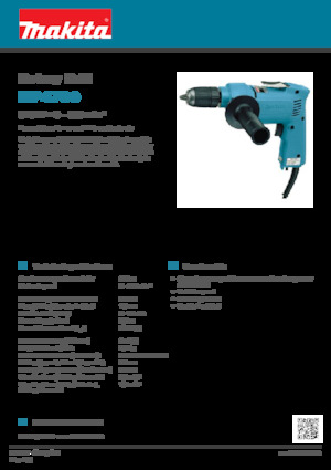 Burghie și șurubelnițe Makita DP4700