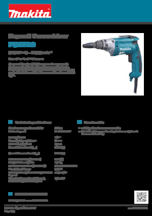 Burghie și șurubelnițe Makita FS2700