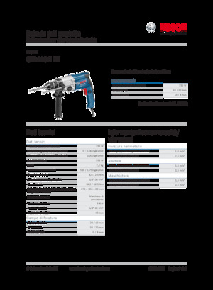 Burghie și șurubelnițe Bosch GBM 13-2 RE
