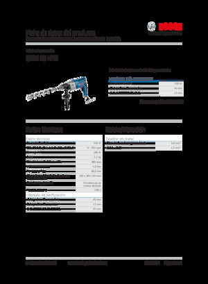 Burghie și șurubelnițe Bosch GBM 13 HRE