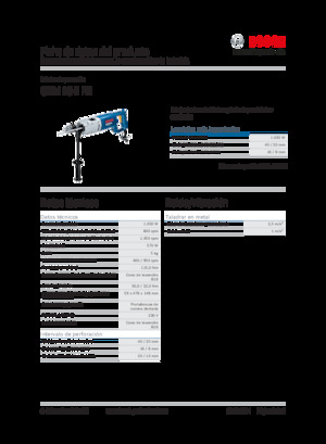 Burghie și șurubelnițe Bosch GBM 16-2 RE