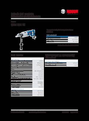 Burghie și șurubelnițe Bosch GBM 16-2 RE