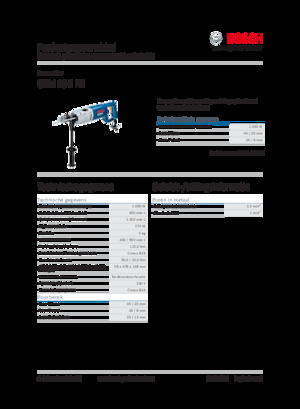 Burghie și șurubelnițe Bosch GBM 16-2 RE