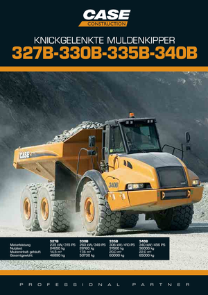 Autobasculante articulate Case 340B