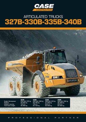 Autobasculante articulate Case 340B