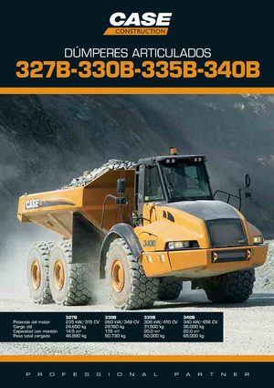 Autobasculante articulate Case 340B