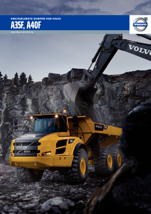 Autobasculante articulate Volvo A40F