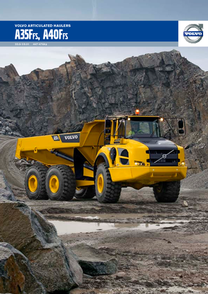 Autobasculante articulate Volvo A35F FS