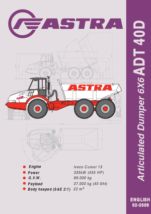 Autobasculante articulate Astra AD 40