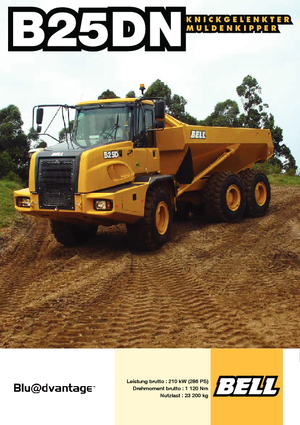 Autobasculante articulate Bell B 25 DN